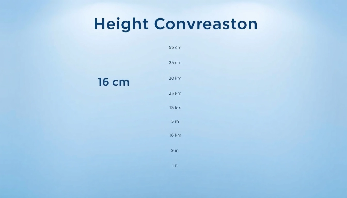 Visual guide for how tall.is 160 cm, showing conversion to 5 feet and 3 inches with an intuitive design.