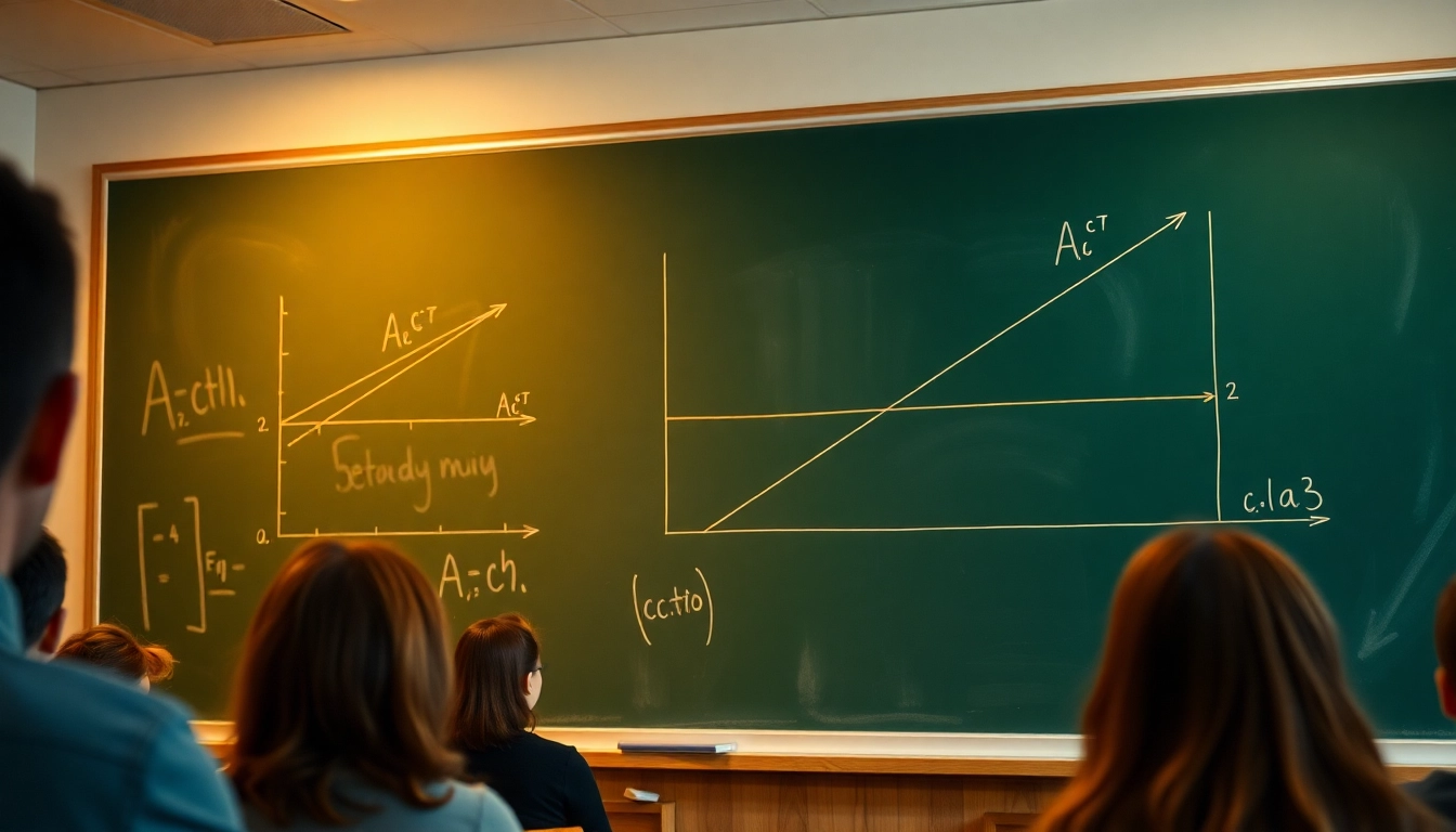 Explain is acceleration a vector; a chalkboard with physics diagrams illustrating vector concepts in a classroom.