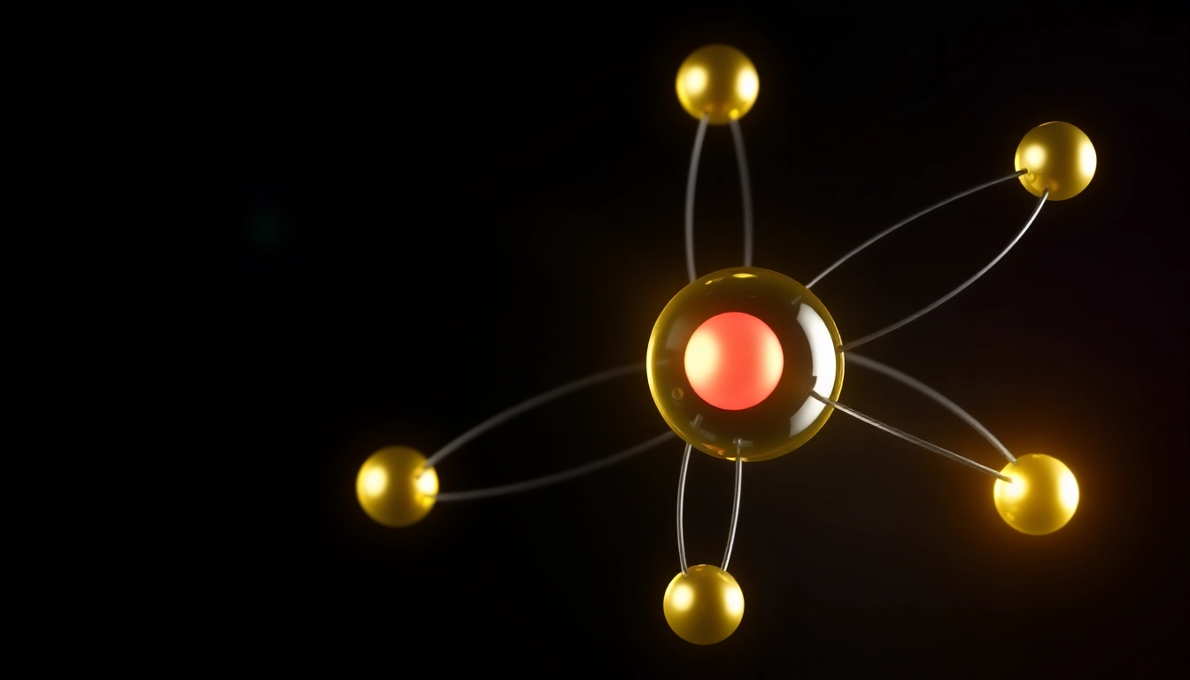 Illustration showing what is the electron of carbon with six electrons orbiting the nucleus in colorful detail.