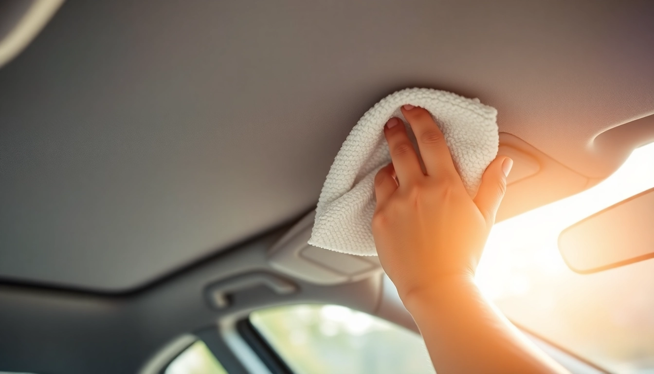 Learn how to clean roof lining effectively using a microfiber cloth and gentle cleaners.