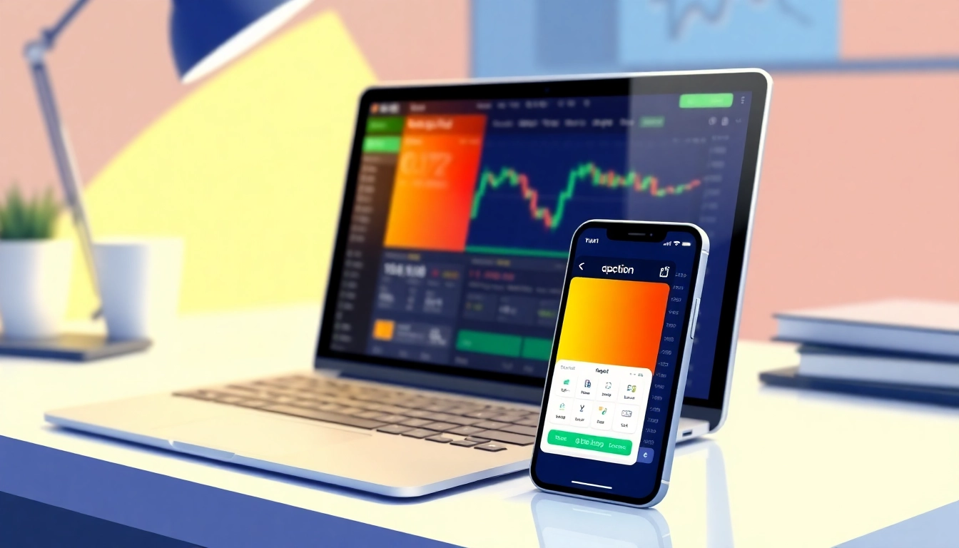 Learn how to use IQ Option effectively through an engaging trading platform overview featuring mobile and desktop usability.