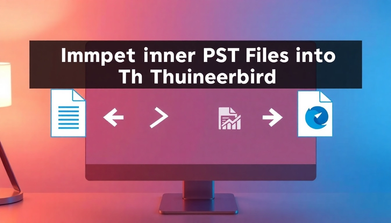 Learn how to thunderbird import pst files efficiently with this illustrated guide.