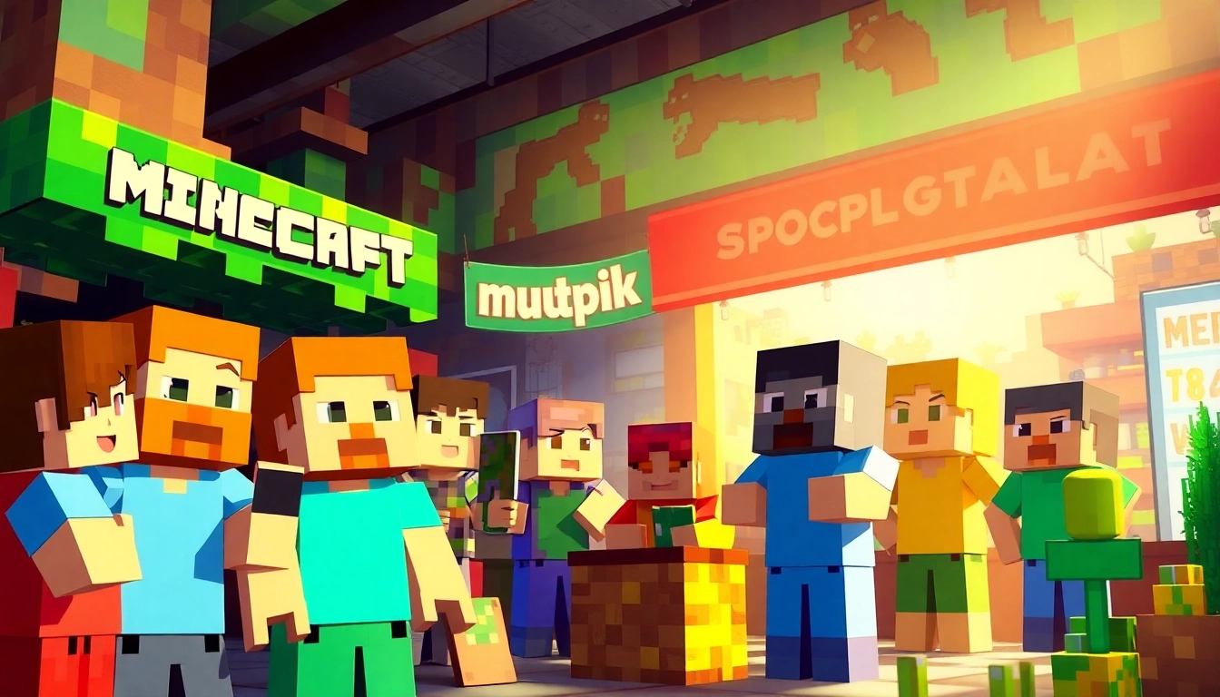 Buy Minecraft accounts safely from trusted sellers in a vibrant marketplace.