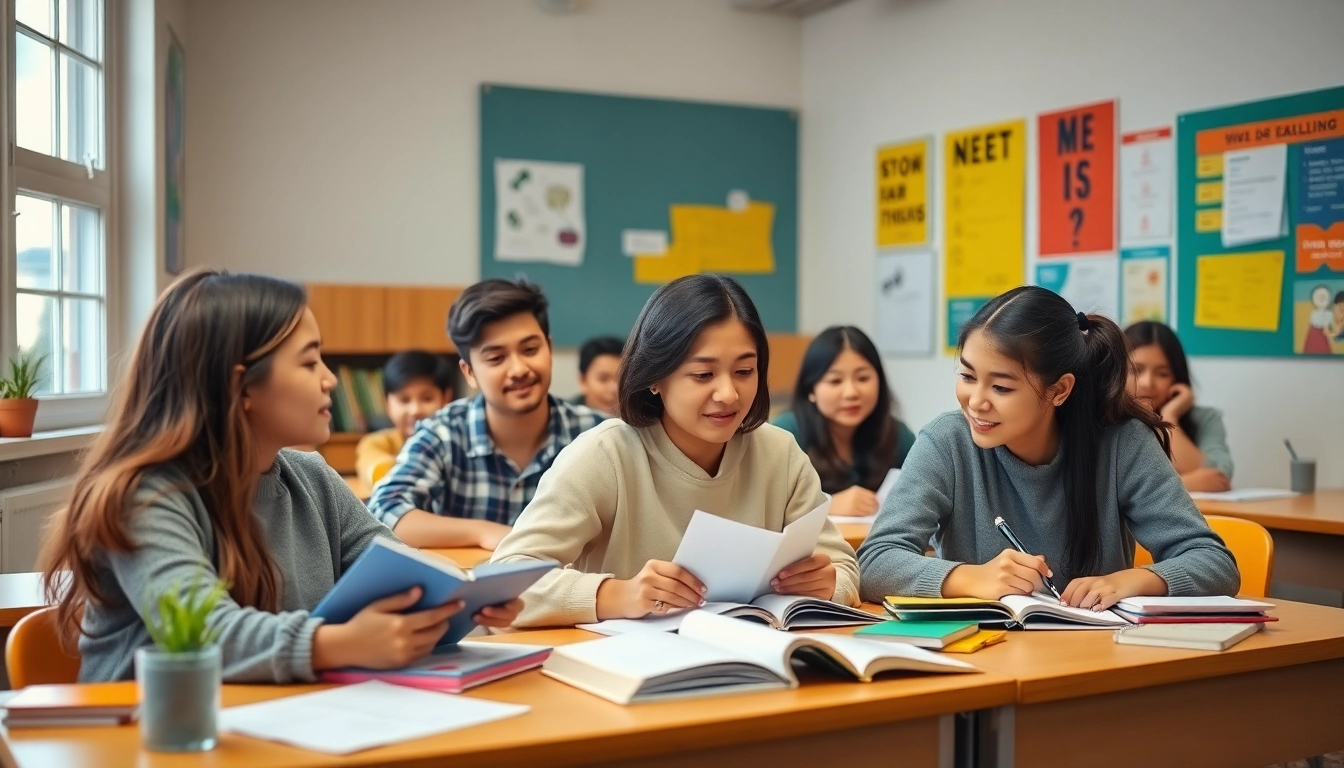 Students participating in best coaching for NEET in Maharashtra with engaging study materials.