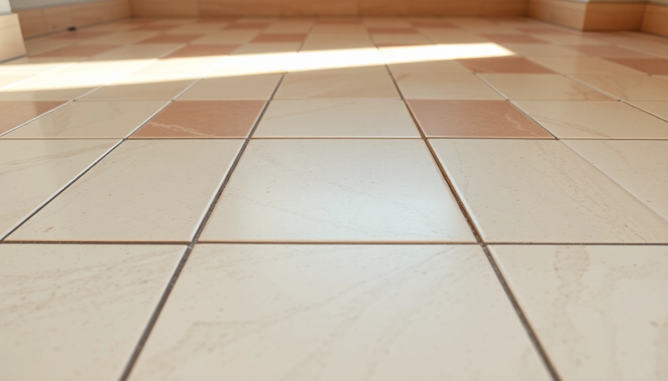 Applying grouting tips to achieve a flawless tile finish with clean lines and a professional look.