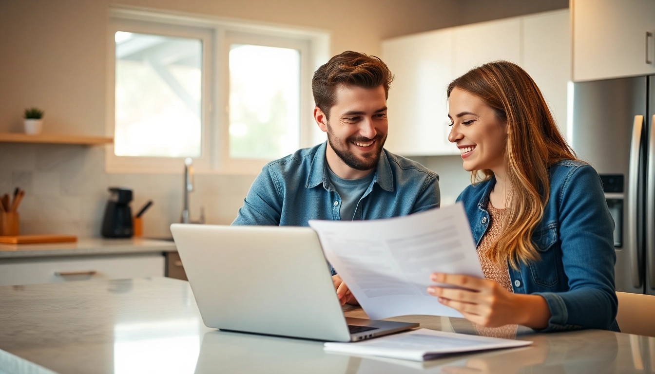 Calculate how much mortgage can i afford with 60k salary while reviewing financial documents in a bright kitchen.