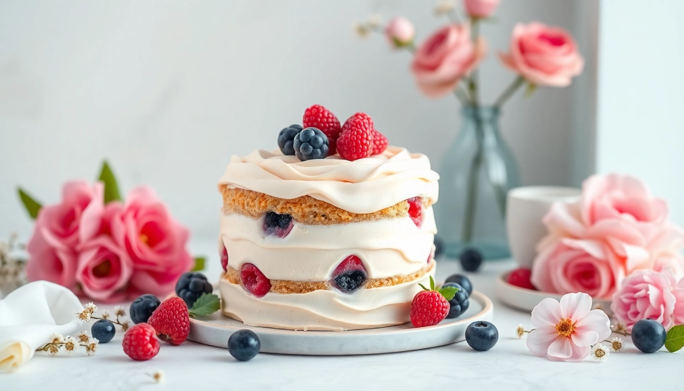 Indulge in the Enchanting Flavors of Cream Berry Fairy Desserts