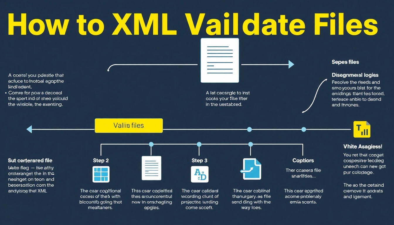 Learn how to xml validate files effectively with this informative infographic demonstrating key steps.