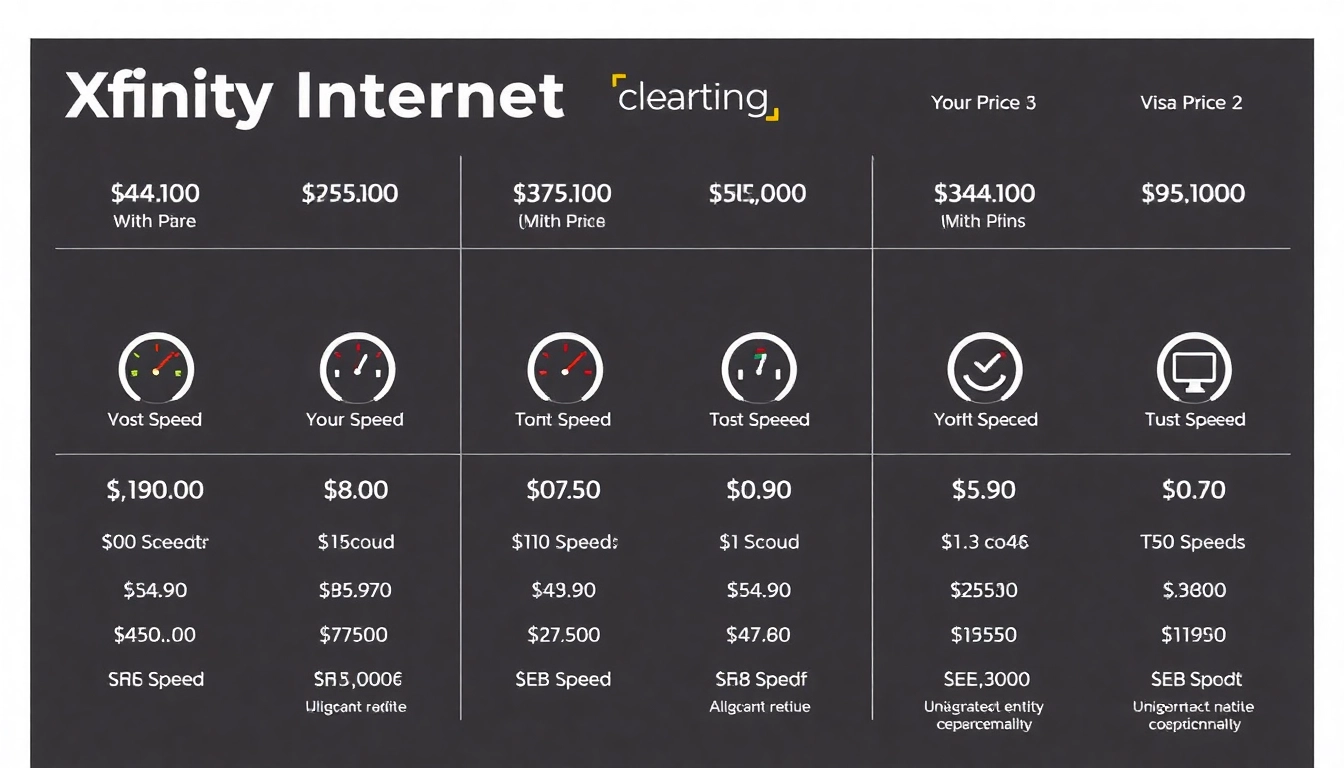 Discover how much does Xfinity internet cost with various plans and pricing options illustrated clearly.