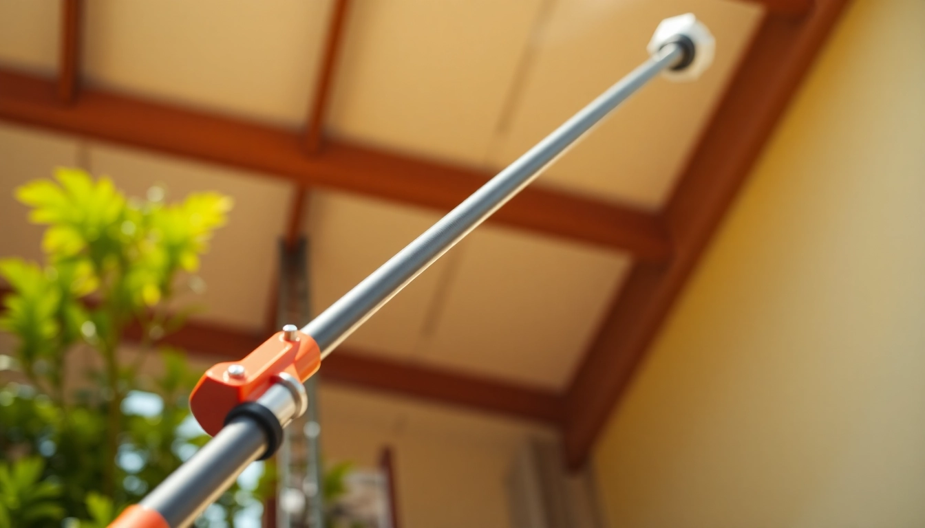 Use an extended grabber pole to effortlessly reach high places and secure items with ease.