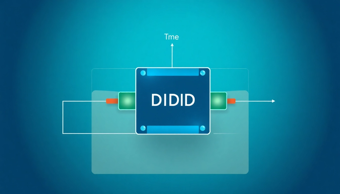 Illustration demonstrating the concept of voltage drop across a diode with labeled components and current pathways.