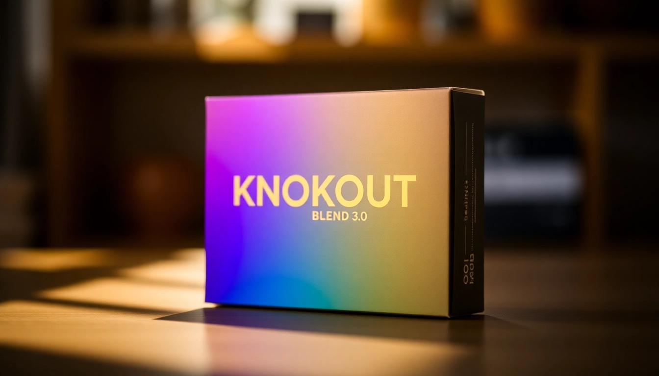 Explore the Modus Knockout Blend 3.0 review showcasing vibrant packaging and design.