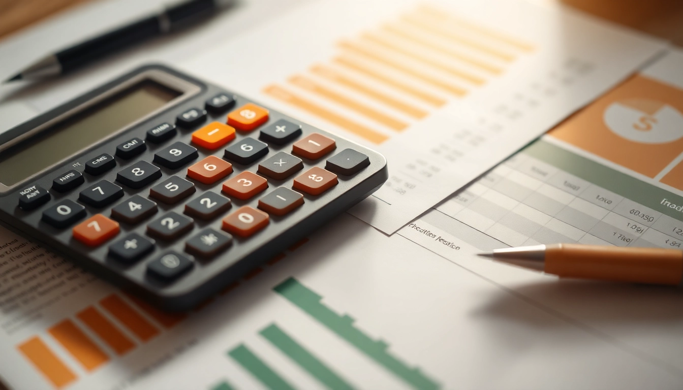 Calculate your ca intermediate registration fees with this visible calculator and clear financial documents.