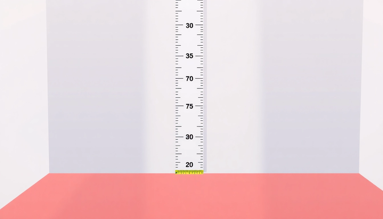 Measure how tall is 160cm in feet, depicted with a tape measure beside a standard ruler for clarity.