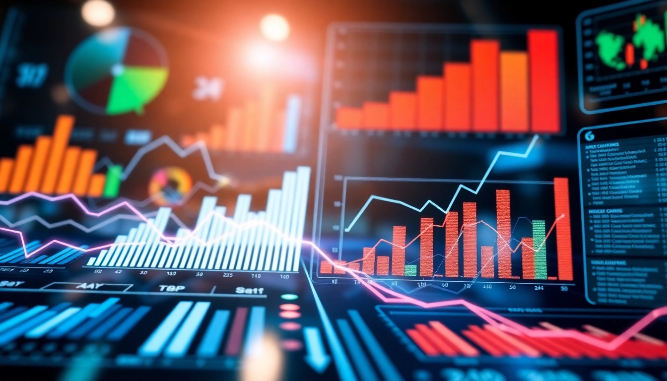 Engaging visuals showcasing business analysis techniques with charts and data representations.