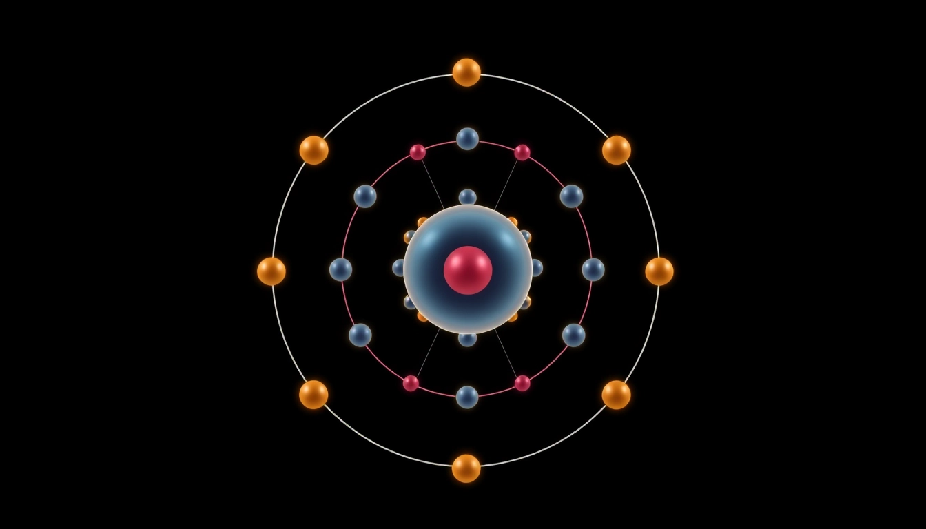 Visualize the electron arrangement for carbon, showcasing its 1s2 2s2 2p2 configuration with a vibrant atomic structure.