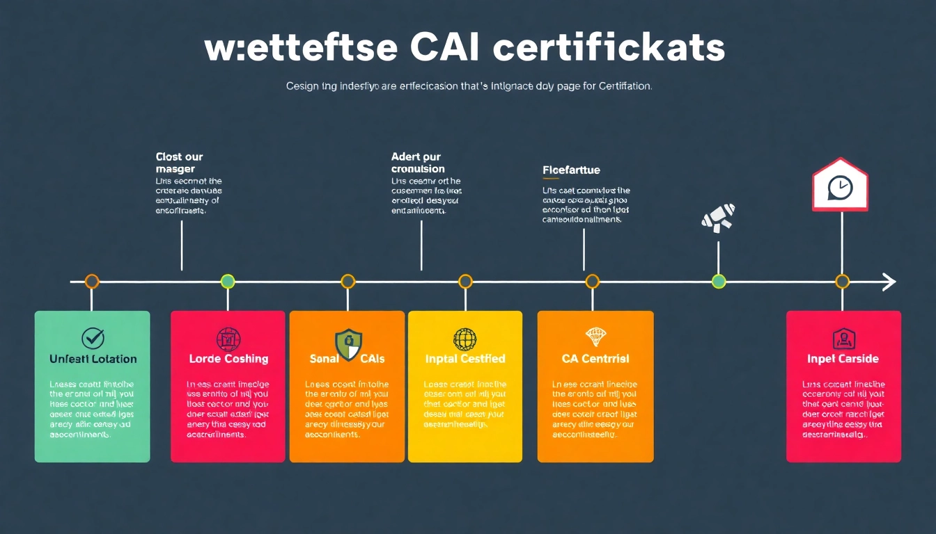 Visualize ca time duration with a timeline infographic illustrating stages in CA certification.