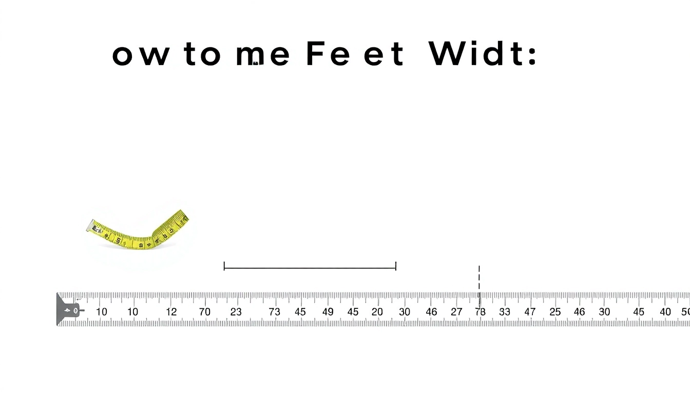 Learn how to tell if your foot is wide by measuring with a foot ruler or tape measure accurately.