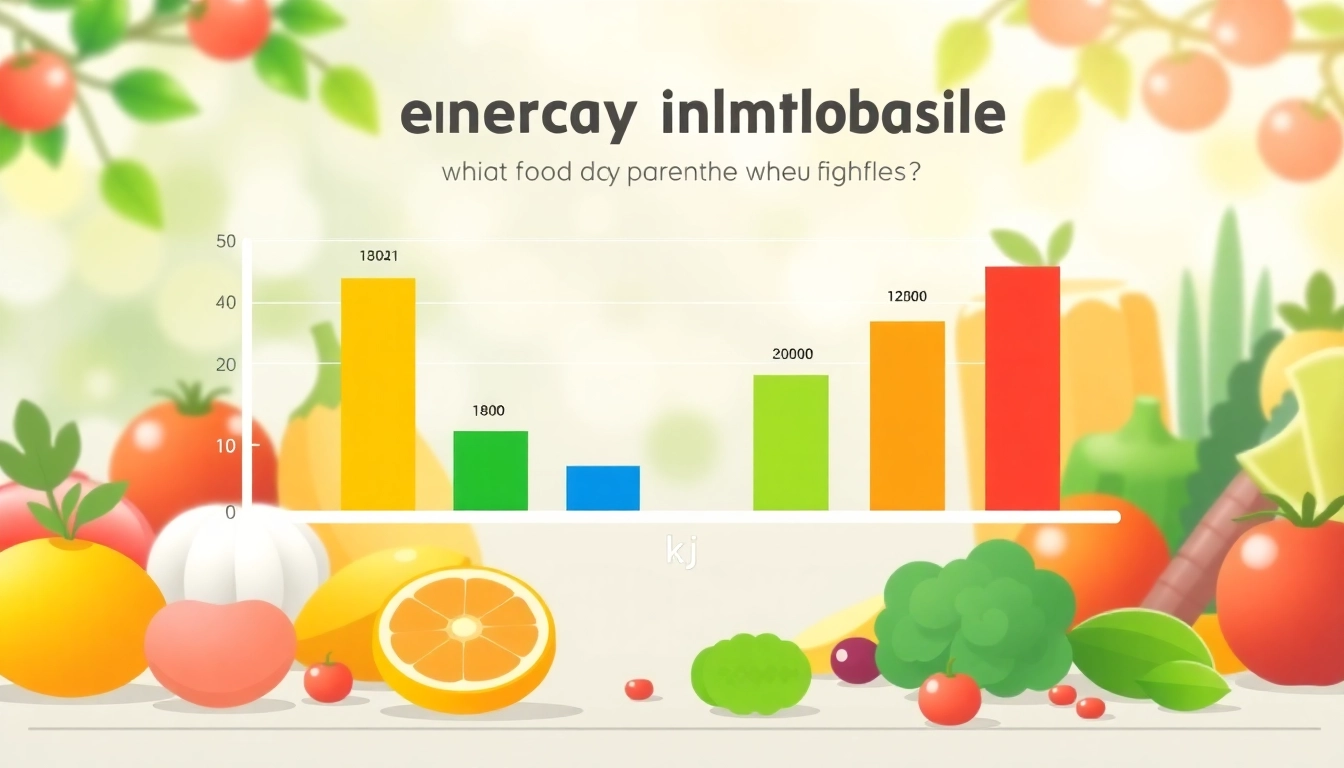 Visualize energy kJ meaning by comparing kilojoules with calorie measurements in a vibrant infographic.