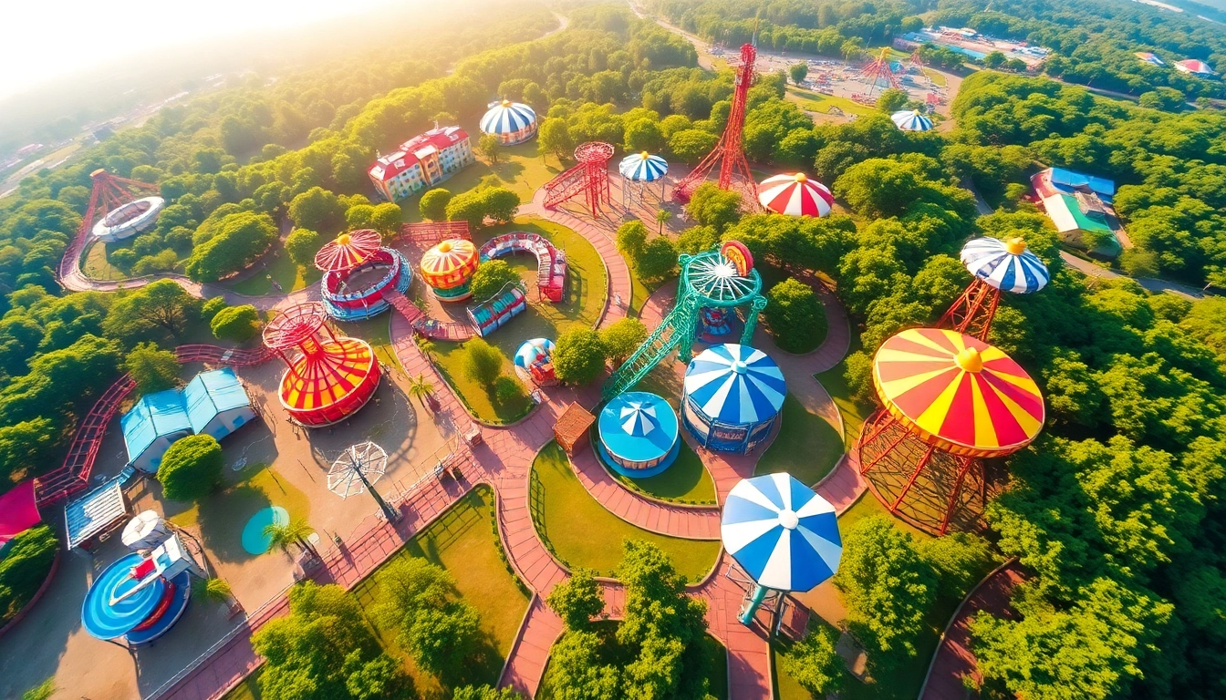 Discover the top 10 amusement parks in India featuring thrilling rides and lush landscapes