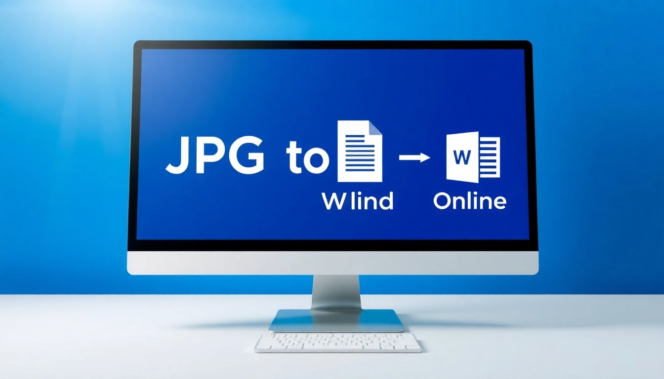 Convert JPG to Word online easily using our intuitive converter tool that simplifies file uploads.