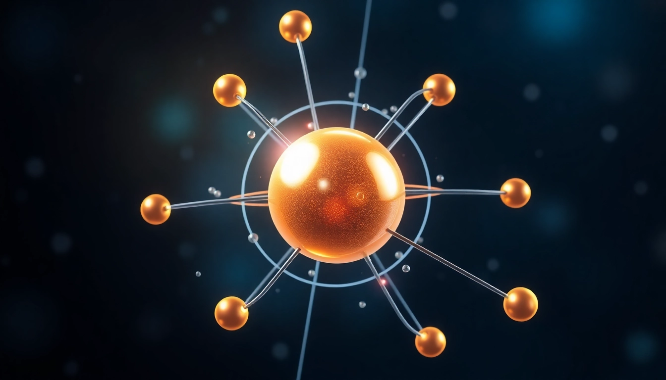 Visualize the atomic weight of copper (Cu) highlighting its structure and isotopes in a colorful infographic.