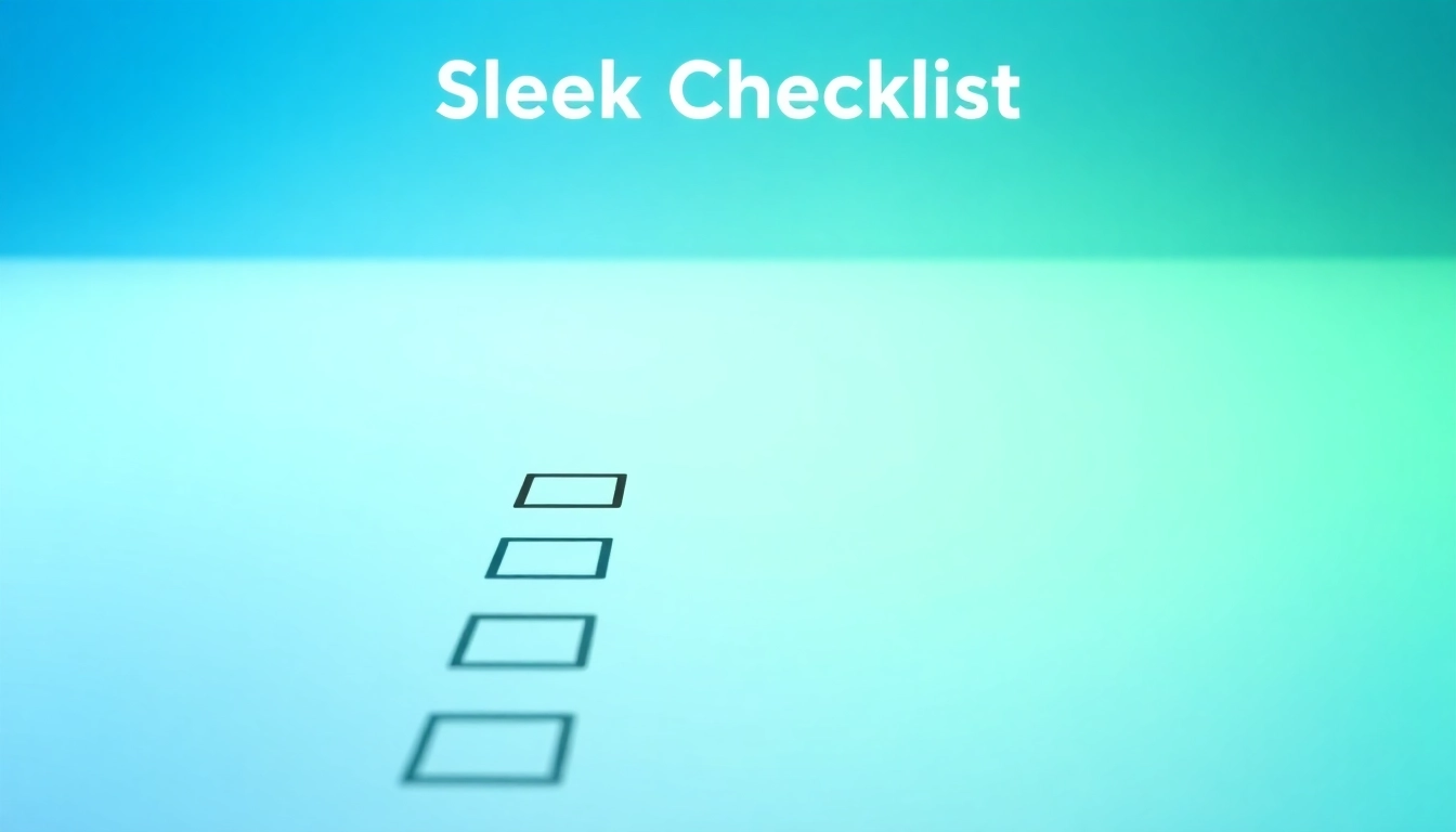 Utilize the acs checklist to ensure all essential steps are addressed efficiently and systematically.