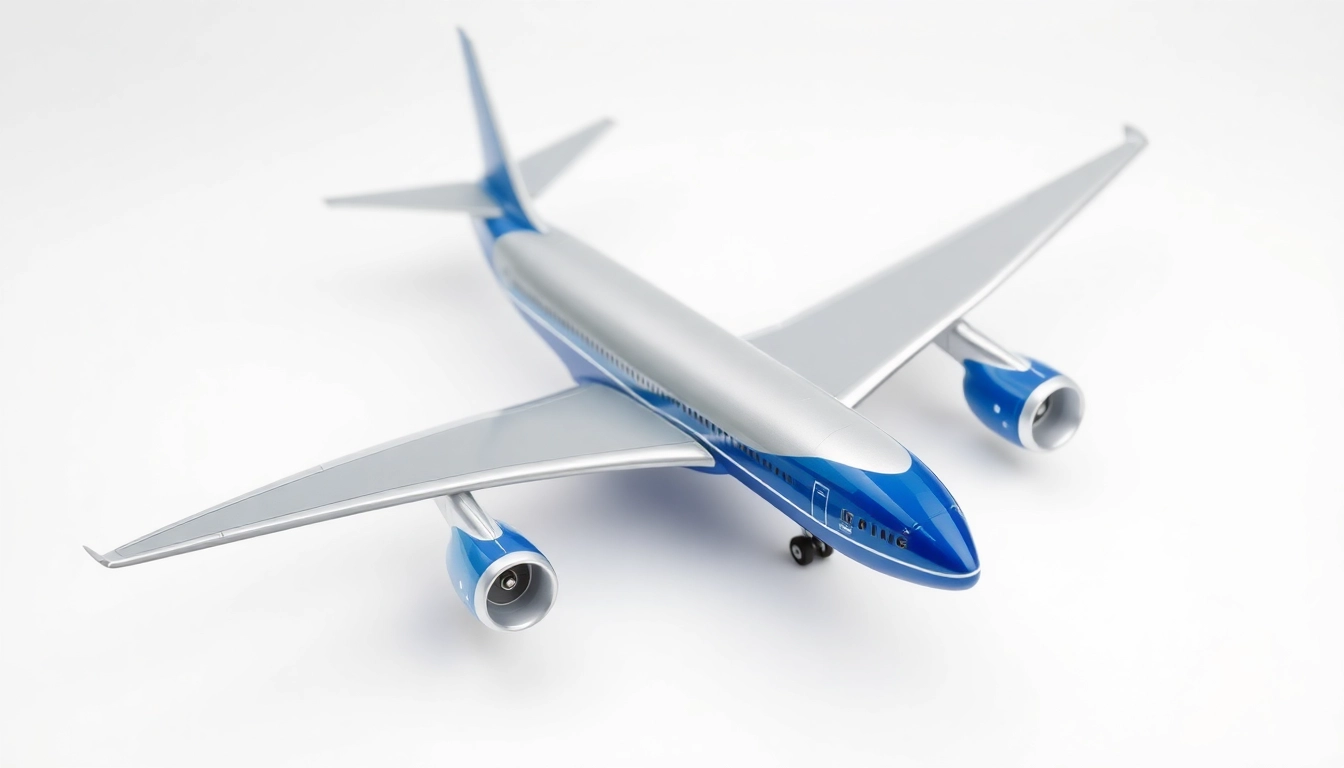 Showcase the model airplane kj-777 highlighting its premium craftsmanship and elegant design.