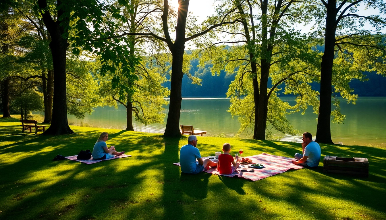 Enjoy a scenic one day picnic near Mumbai with family by the tranquil lakeside, surrounded by nature.