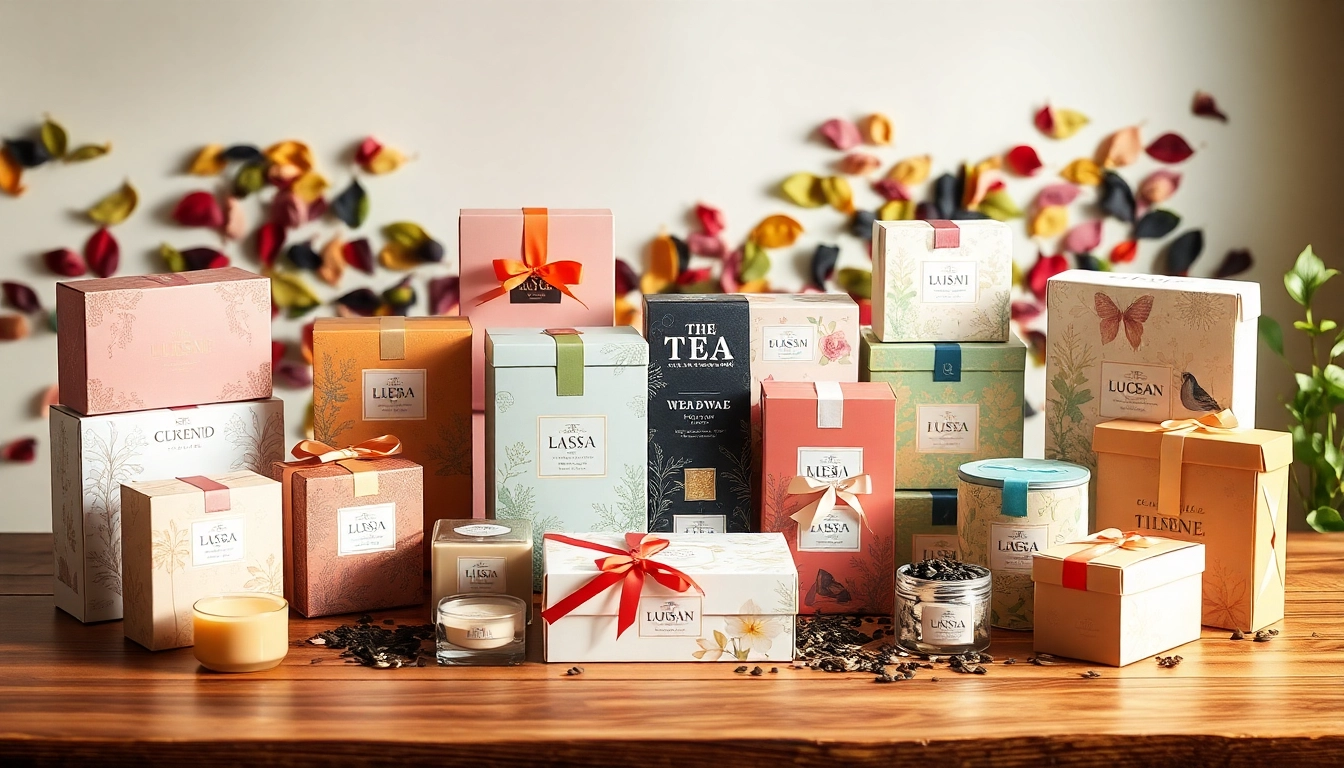 Explore beautifully crafted tea boxes wholesale showcasing diverse designs and sizes on display.