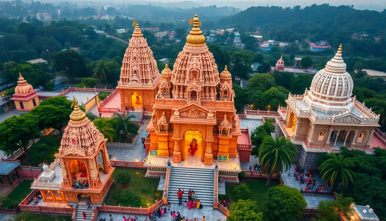 Visit the top 5 Lord Krishna temples in India, showcasing stunning architecture and vibrant devotion.