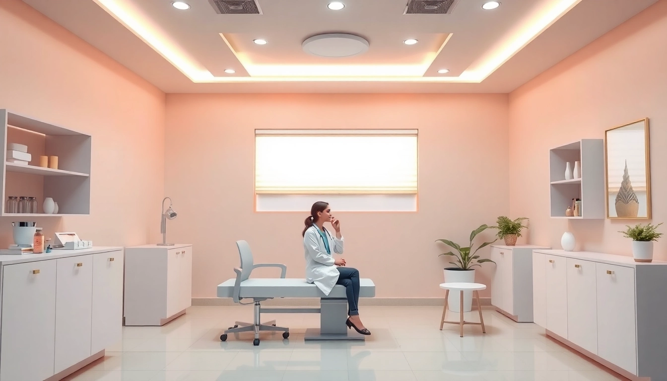 Expert dermatologists providing skin treatment in Jaipur, showcasing a modern clinic setup.