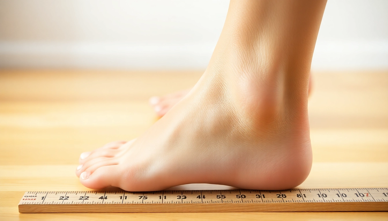 Measure your foot accurately to know if you have wide feet using this foot measurement guide.