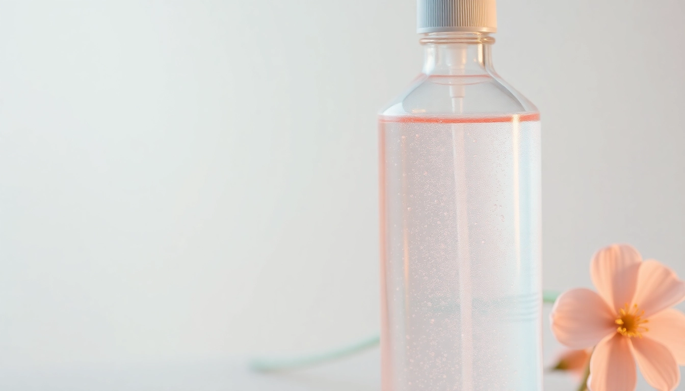 Understanding what's a body mist through a close-up of a beautiful spray bottle highlighting its liquid texture.