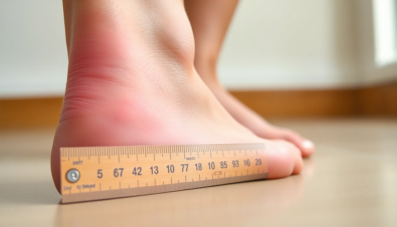 Measuring foot width to determine do I have wide feet? Find out with clear visuals to assess your foot size.