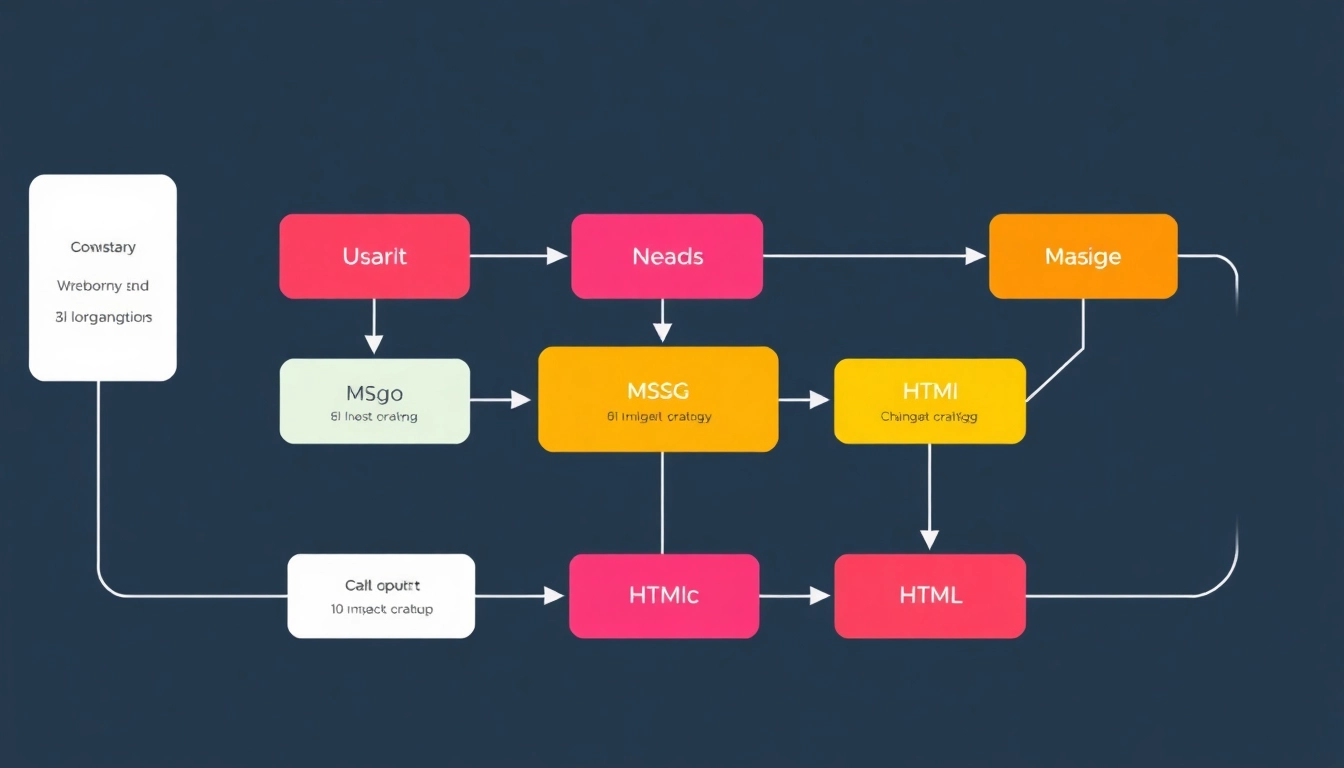 Convert msg to html process flowchart demonstrating easy steps and key features.