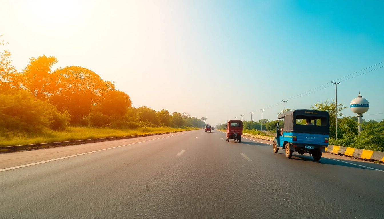 Visual representation of the distance from Ayodhya to Delhi, showcasing a scenic road trip experience.